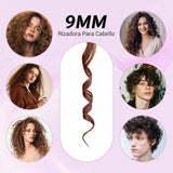 Maxbell US Hair Curler Utility Birthday Gift Styling Tool for Beauty Traveling Salon