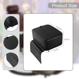 Maxbell Hair Salon Child Booster Seat Cushion Accessory High Density Foam 37x28x15cm Black