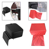 Maxbell Hair Salon Child Booster Seat Cushion Accessory High Density Foam 37x28x15cm Black