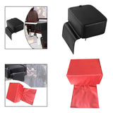 Maxbell Hair Salon Child Booster Seat Cushion Accessory High Density Foam 37x28x15cm Black