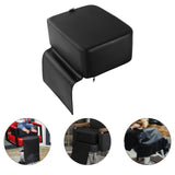 Maxbell Hair Salon Child Booster Seat Cushion Accessory High Density Foam 37x28x15cm Black
