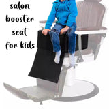 Maxbell Hair Salon Child Booster Seat Cushion Accessory High Density Foam 37x28x15cm Black