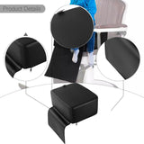 Maxbell Hair Salon Child Booster Seat Cushion Accessory High Density Foam 37x28x15cm Black