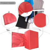 Maxbell Hair Salon Child Booster Seat Cushion Accessory High Density Foam 37x28x15cm Red