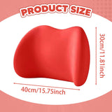 Maxbell Waist Support Pillow Comfortable Back Cushion for Car for Bed Sofa recliner