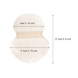 Maxbell 20 Pieces Armpit Sweat Pads Invisible Sweat Patches for Women and Men Summer