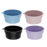 Maxbell Foldable Face Basin Convenient Washing Basin Wash Bowl for RV Outdoor Hiking Black