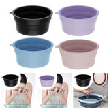 Maxbell Foldable Face Basin Convenient Washing Basin Wash Bowl for RV Outdoor Hiking Black