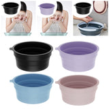 Maxbell Foldable Face Basin Convenient Washing Basin Wash Bowl for RV Outdoor Hiking Black