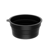 Maxbell Foldable Face Basin Convenient Washing Basin Wash Bowl for RV Outdoor Hiking Black