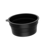 Maxbell Foldable Face Basin Convenient Washing Basin Wash Bowl for RV Outdoor Hiking Black