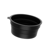Maxbell Foldable Face Basin Convenient Washing Basin Wash Bowl for RV Outdoor Hiking Black