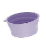Maxbell Foldable Face Basin Convenient Washing Basin Wash Bowl for RV Outdoor Hiking Purple
