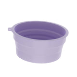 Maxbell Foldable Face Basin Convenient Washing Basin Wash Bowl for RV Outdoor Hiking Purple