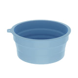 Maxbell Foldable Face Basin Convenient Washing Basin Wash Bowl for RV Outdoor Hiking Blue