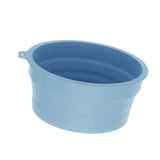 Maxbell Foldable Face Basin Convenient Washing Basin Wash Bowl for RV Outdoor Hiking Blue