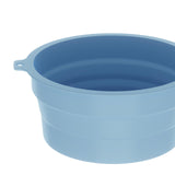 Maxbell Foldable Face Basin Convenient Washing Basin Wash Bowl for RV Outdoor Hiking Blue