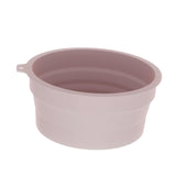 Maxbell Foldable Face Basin Convenient Washing Basin Wash Bowl for RV Outdoor Hiking Pink