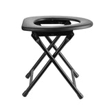 Maxbell Foldable Commode Chair Space Saving Supplies Stool for Elderly Women Seniors