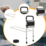 Bed Rail for Elderly Adults Lightweight Bedside Railing Side Assist Grab Bar