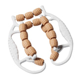 Maxbell Leg Massage Roller Circular Leg Clamp for Bodybuilding Fitness Indoor Sports Coffee