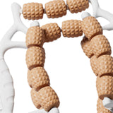 Maxbell Leg Massage Roller Circular Leg Clamp for Bodybuilding Fitness Indoor Sports Coffee