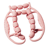 Maxbell Leg Massage Roller Circular Leg Clamp for Bodybuilding Fitness Indoor Sports Pink