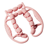 Maxbell Leg Massage Roller Circular Leg Clamp for Bodybuilding Fitness Indoor Sports Pink