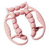 Maxbell Leg Massage Roller Circular Leg Clamp for Bodybuilding Fitness Indoor Sports Pink