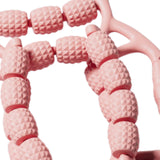 Maxbell Leg Massage Roller Circular Leg Clamp for Bodybuilding Fitness Indoor Sports Pink