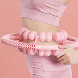 Maxbell Massage Roller Multifunctional 360 Degree Leg Massager for Fitness Arm Thigh Pink