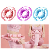 Maxbell Massage Roller Multifunctional 360 Degree Leg Massager for Fitness Arm Thigh Pink