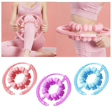 Maxbell Massage Roller Multifunctional 360 Degree Leg Massager for Fitness Arm Thigh Pink