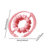 Maxbell Massage Roller Multifunctional 360 Degree Leg Massager for Fitness Arm Thigh Pink