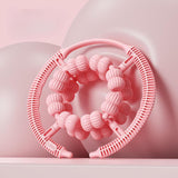 Maxbell Massage Roller Multifunctional 360 Degree Leg Massager for Fitness Arm Thigh Pink