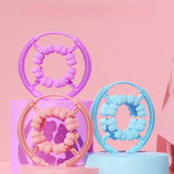 Maxbell Massage Roller Multifunctional 360 Degree Leg Massager for Fitness Arm Thigh Pink