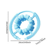 Maxbell Massage Roller Multifunctional 360 Degree Leg Massager for Fitness Arm Thigh Blue