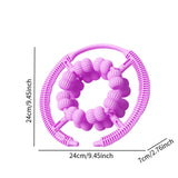 Maxbell Massage Roller Multifunctional 360 Degree Leg Massager for Fitness Arm Thigh Violet