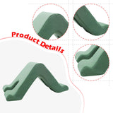 Maxbell Pillow Tablet Stand Bed Rest Cushion for Apartment Trip Birthday Gift Green