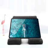 Maxbell Pillow Tablet Stand Bed Rest Cushion for Apartment Trip Birthday Gift Green