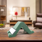 Maxbell Pillow Tablet Stand Bed Rest Cushion for Apartment Trip Birthday Gift Green