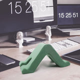 Maxbell Pillow Tablet Stand Bed Rest Cushion for Apartment Trip Birthday Gift Green