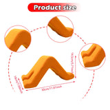 Maxbell Pillow Tablet Stand Bed Rest Cushion for Apartment Trip Birthday Gift Orange