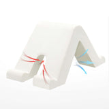 Maxbell Pillow Tablet Stand Bed Rest Cushion for Apartment Trip Birthday Gift Orange