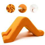 Maxbell Pillow Tablet Stand Bed Rest Cushion for Apartment Trip Birthday Gift Orange