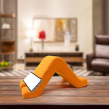 Maxbell Pillow Tablet Stand Bed Rest Cushion for Apartment Trip Birthday Gift Orange