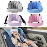 Maxbell Baby Headband Support Adjustable Flexible Baby Head Strap Gray
