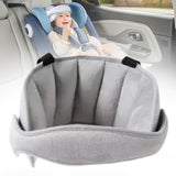 Maxbell Baby Headband Support Adjustable Flexible Baby Head Strap Gray