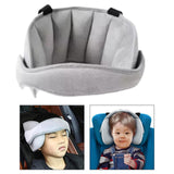 Maxbell Baby Headband Support Adjustable Flexible Baby Head Strap Gray