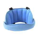 Maxbell Baby Headband Support Adjustable Flexible Baby Head Strap Blue